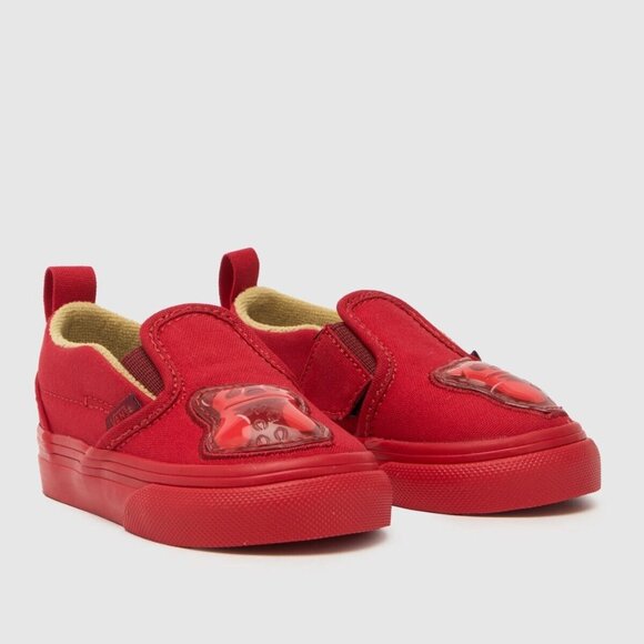 Vans x Haribo Red Slip-On Toddler Trainers Shoes ( 9.5 ) - Picture 1 of 5